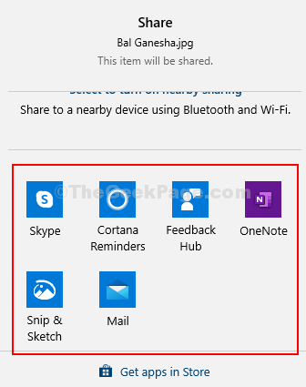 Cómo usar el encanto compartido en Windows 10
