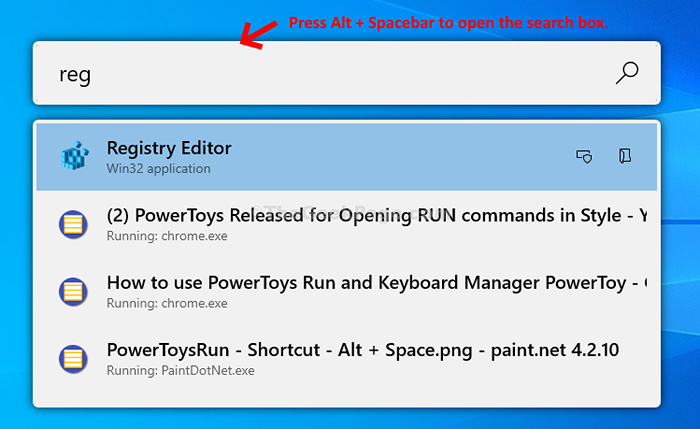 Cómo usar todos los nuevos PowerToys para abrir los comandos Ejecutar en Windows 10