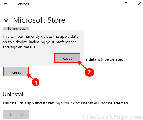 Microsoft Store -Fehler 0x80D03805 in Windows 10
