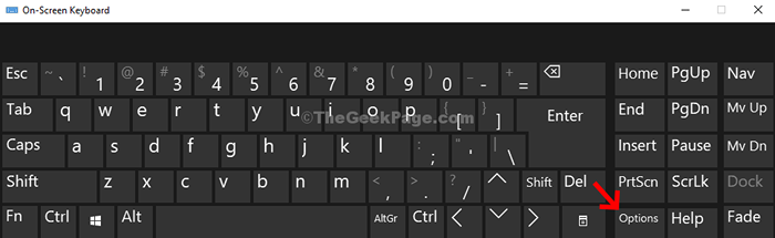 À l'écran, le clavier continue de faire apparaître dans Windows 10