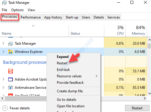 Espere hasta que el programa actual terminó desinstalando la solución en Windows 10 PC