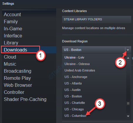 Unduh Steam sering berhenti di Windows 10/11