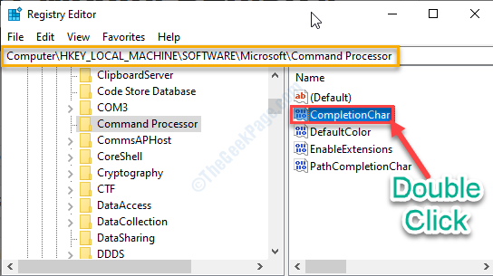 La tecla de tabulación no funciona correctamente en el símbolo del sistema en Windows 10