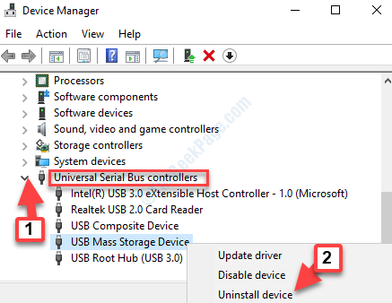 Cet appareil est actuellement en cours de correction d'erreur USB sur Windows 10/11 PC