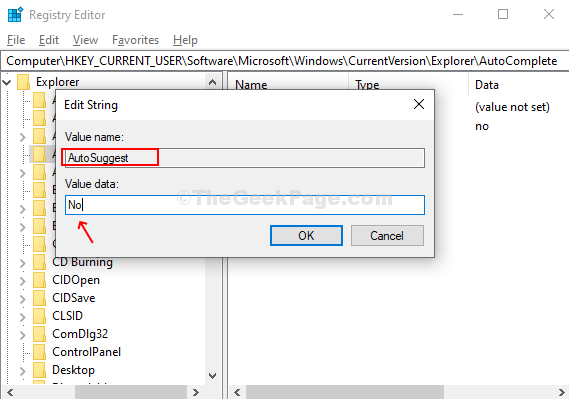 Matikan Saran Lengkap Otomatis di File Explorer dari Windows 10/11