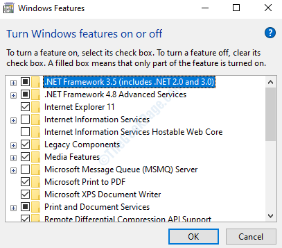 Código de error de actualización de Windows 10 0x800f0922 Problema corrección