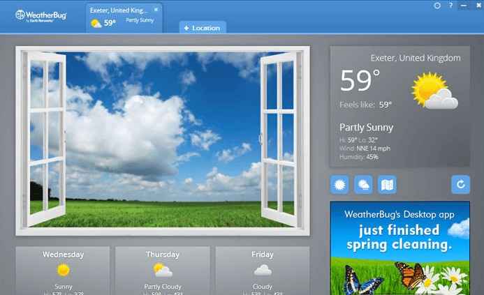 4 mejores aplicaciones meteorológicas alternativas para Windows 10