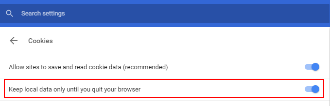 Auto Clear Browser Historia po zamknięciu przeglądarki