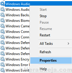 Correction des services audio ne répondant pas dans Windows 10/11