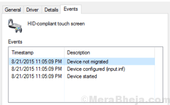 Arreglar el error del dispositivo no migrado en Windows 10