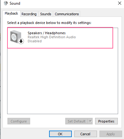 Arreglar los auriculares que no se muestran en dispositivos de reproducción en Windows 10/11