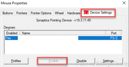 Fix Mouse Pointer no aparece en Windows 10/11