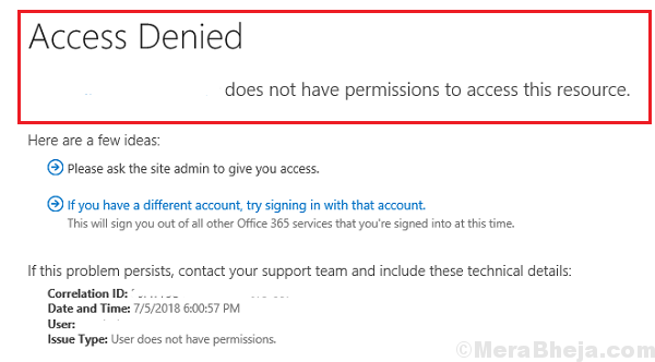Betulkan akses OneDrive yang ditolak ralat di Windows 10/11
