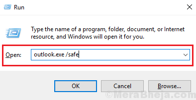 Corrige el error de Outlook mientras se prepara para enviar un mensaje para compartir