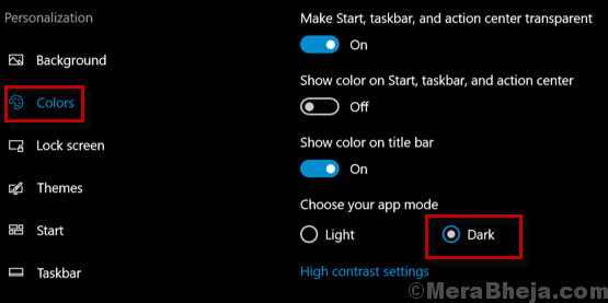 Perbaiki masalah Text Color / DROW Down Menu di mode Dark Windows 10 untuk Windows File Explorer