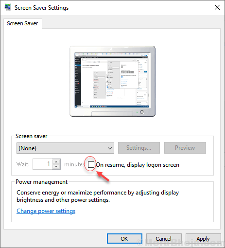 Napraw system Windows 10 po kilku minutach bezczynności