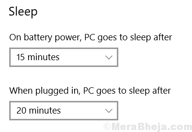 Correction de Windows 10 incapable d'aller en mode sommeil