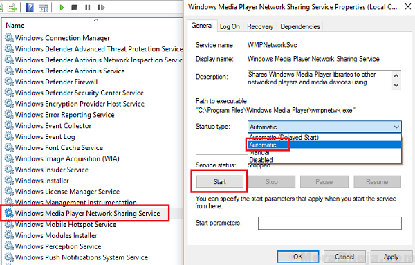 Perbaiki Windows Media Player Eksekusi Server Gagal di Windows 10 /11