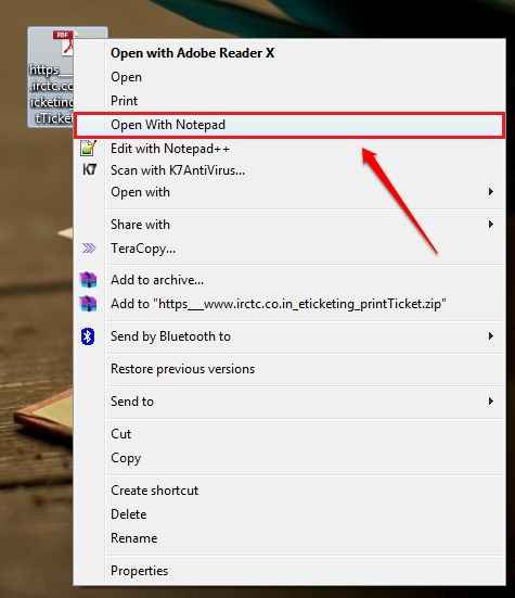 Cara menambahkan opsi buka dengan notepad ke menu konteks semua file