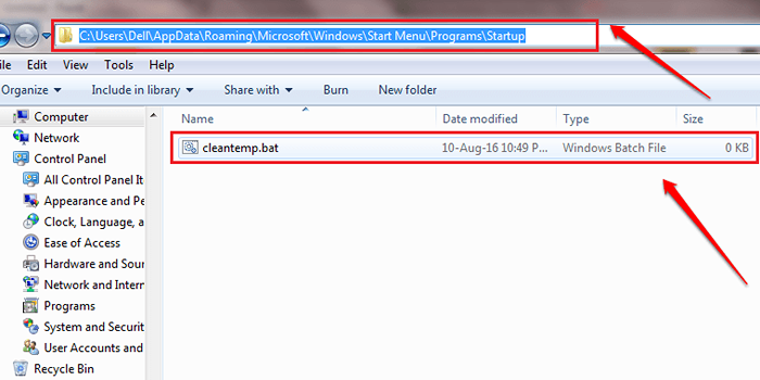 Cómo eliminar automáticamente los archivos TEMP en Windows 10/11 cuando se inicia PC