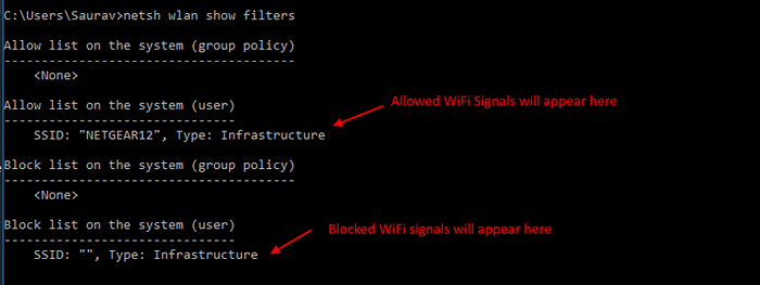 Comment bloquer d'autres signaux réseau wifi sur votre PC Windows