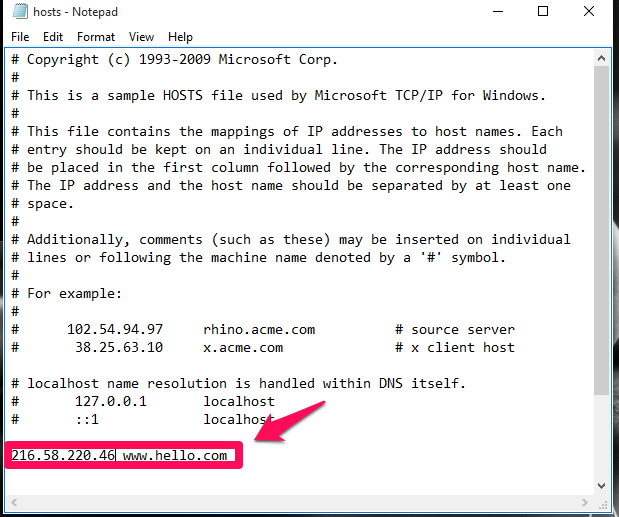 Cara memblokir situs web di windows 10/11 dengan file host