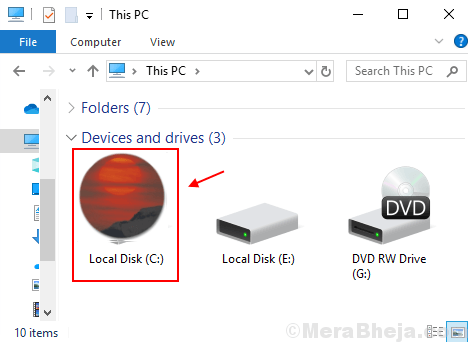 So ändern Sie die Standardantriebsymbole mit einem anderen Bild in Windows 10/11