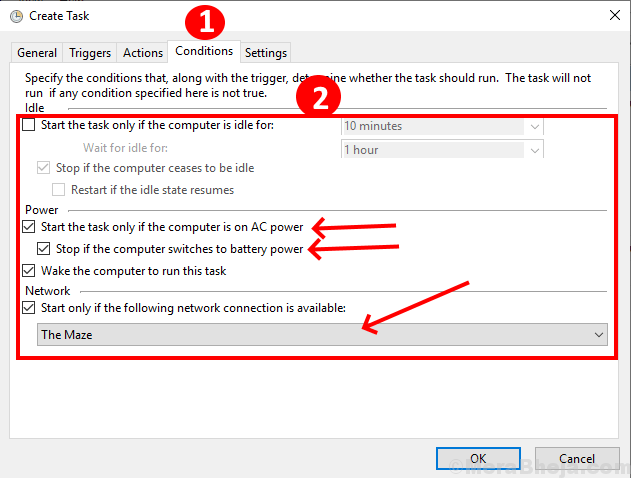 So erstellen Sie erweiterte Aufgaben in Task Scheduler für Windows 10