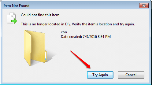 Jak utworzyć nie -nabiegły folder w systemie Windows za pomocą CMD