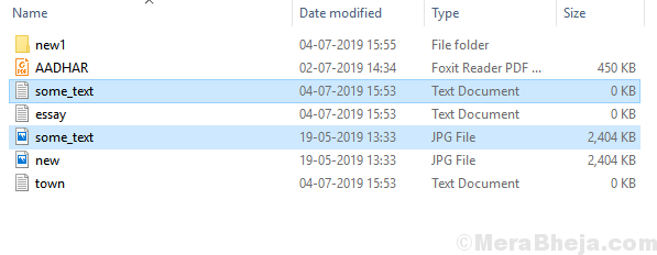 Cara menghapus semua file dengan ekstensi yang sama di dalam folder menggunakan prompt perintah