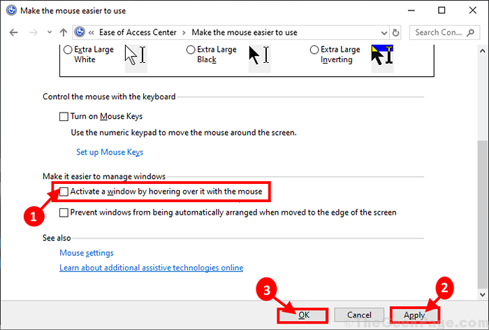 So deaktivieren Sie die Auswahl von Hover in Windows 10/11