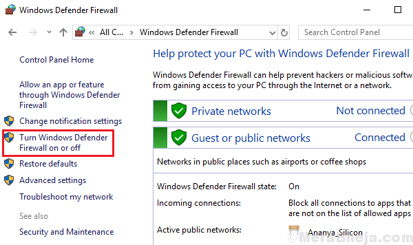 Jak wyłączyć zaporę Windows Defender w systemie Windows 10 /11