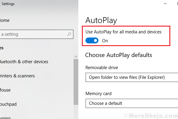 Cara Mengaktifkan/Lumpuhkan Autoplay di Windows 10