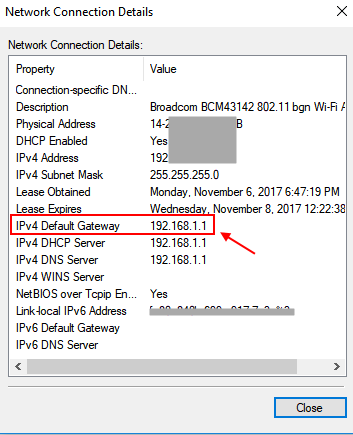 So finden Sie die IP -Adresse Ihres Routers in Windows PC