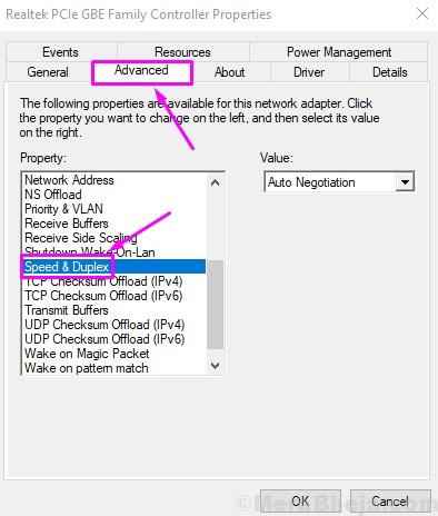 Cómo corregir el error de la red Windows 10/11 Cable desenchufado