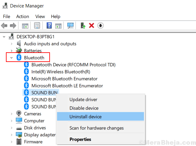 Como remover com força um dispositivo Bluetooth no Windows 10/11