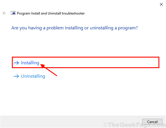 Comment exécuter l'installation du programme et désinstaller le dépanneur dans Windows 10/11