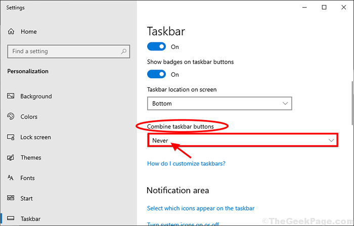 Cara Menampilkan Teks Di samping Ikon di Taskbar di Windows 10