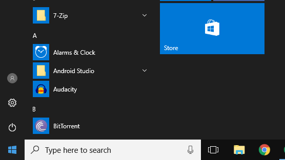 Comment désactiver la transparence dans le menu de démarrage, centre d'action dans Windows 10