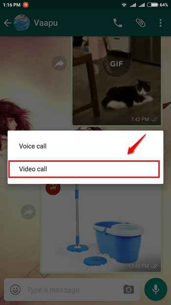 Cara menggunakan ciri panggilan video WhatsApp dan membuat panggilan video