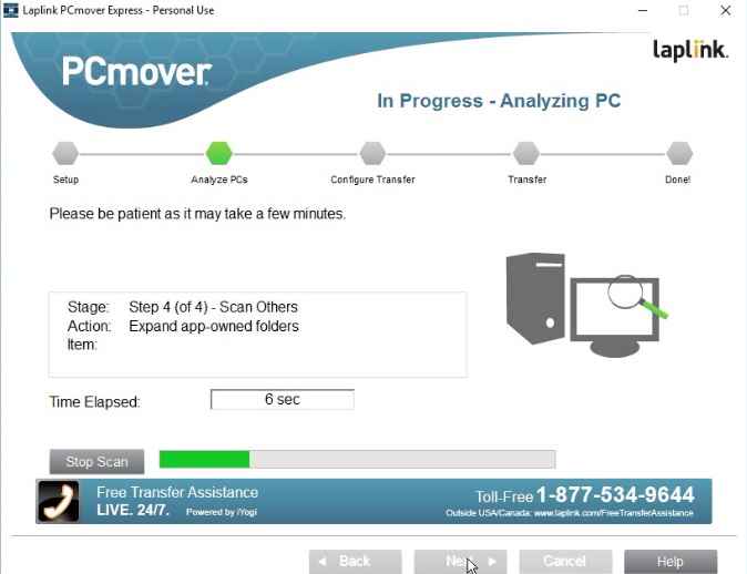 Use o PCMover Express para transferir arquivos no Windows 10
