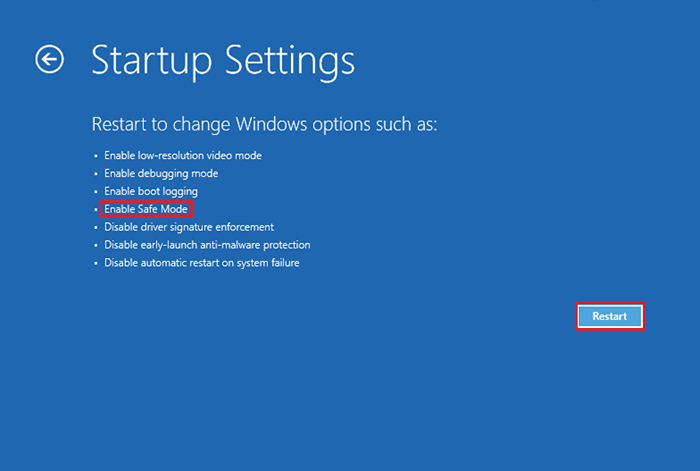 3 formas de iniciar en modo seguro en Windows 10