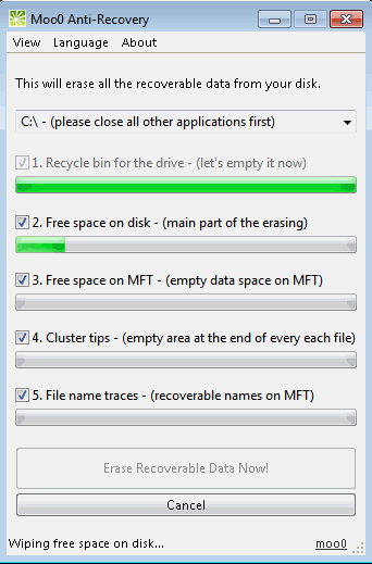 8 herramientas gratuitas para eliminar permanentemente archivos en Windows PC