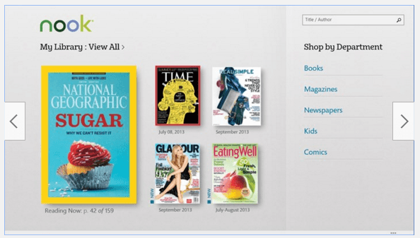 Beste neueste E -Book -Leser -Software -Alternativen von Nook