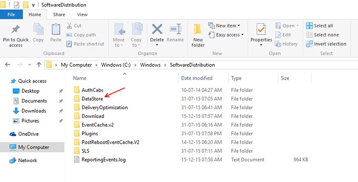 Correction de la défaillance de Windows 10 Configuration des mises à jour Windows