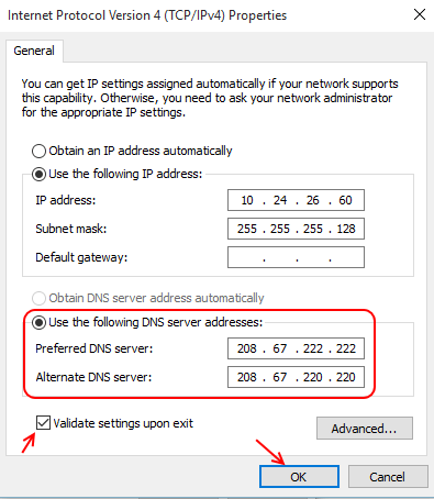 Corrige el error de red de Windows, sin respuesta del servidor DNS