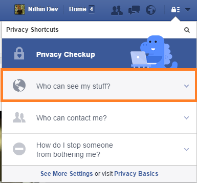 Sembunyikan status Facebook Anda dari satu atau teman tertentu