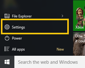 Cómo elegir qué carpeta aparece en el menú Inicio en Windows 10