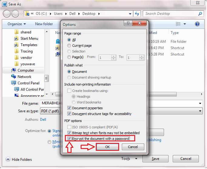 Comment créer un fichier PDF protégé par mot de passe à l'aide de Microsoft Word
