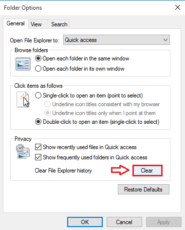 Cómo eliminar el historial de acceso rápido en Windows 10/11